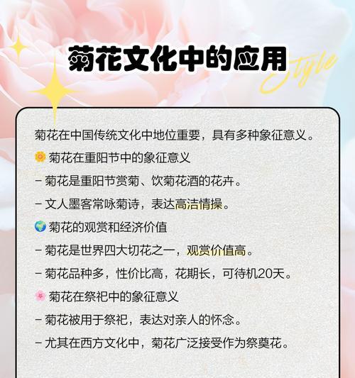 菊花的花语有哪些深层含义？