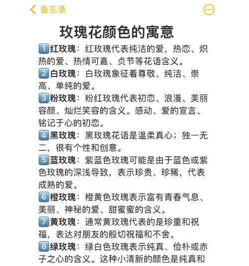 玫瑰花多少支有特别寓意？它们各自代表什么？