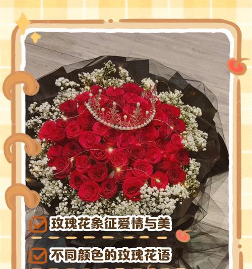 粉色玫瑰花在生日时的花语寓意是什么？