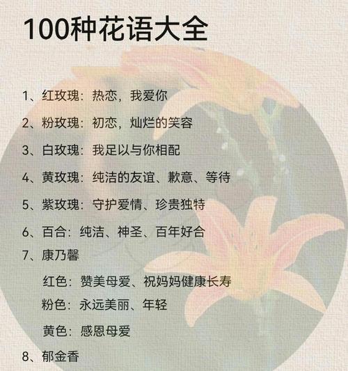 金白色玫瑰花的花语是什么？