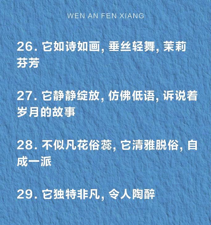 别样花的花语有哪些独特之处？