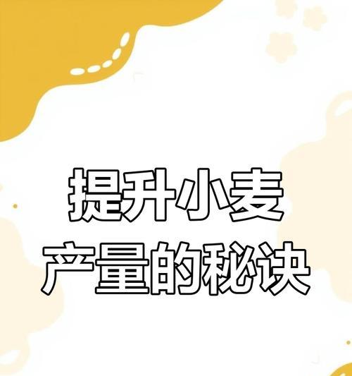 如何掌握科学种植技巧以提高产量？
