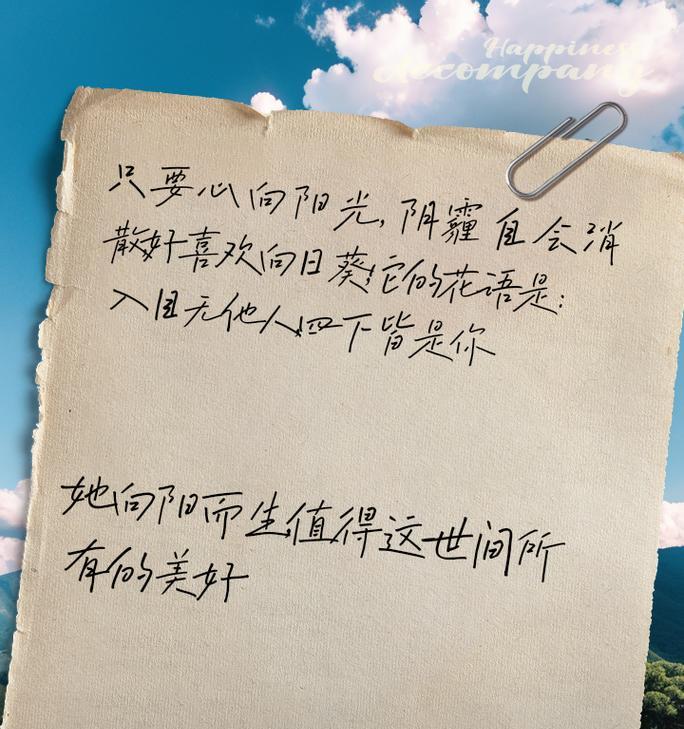 阳光美好的花语有哪些特点？