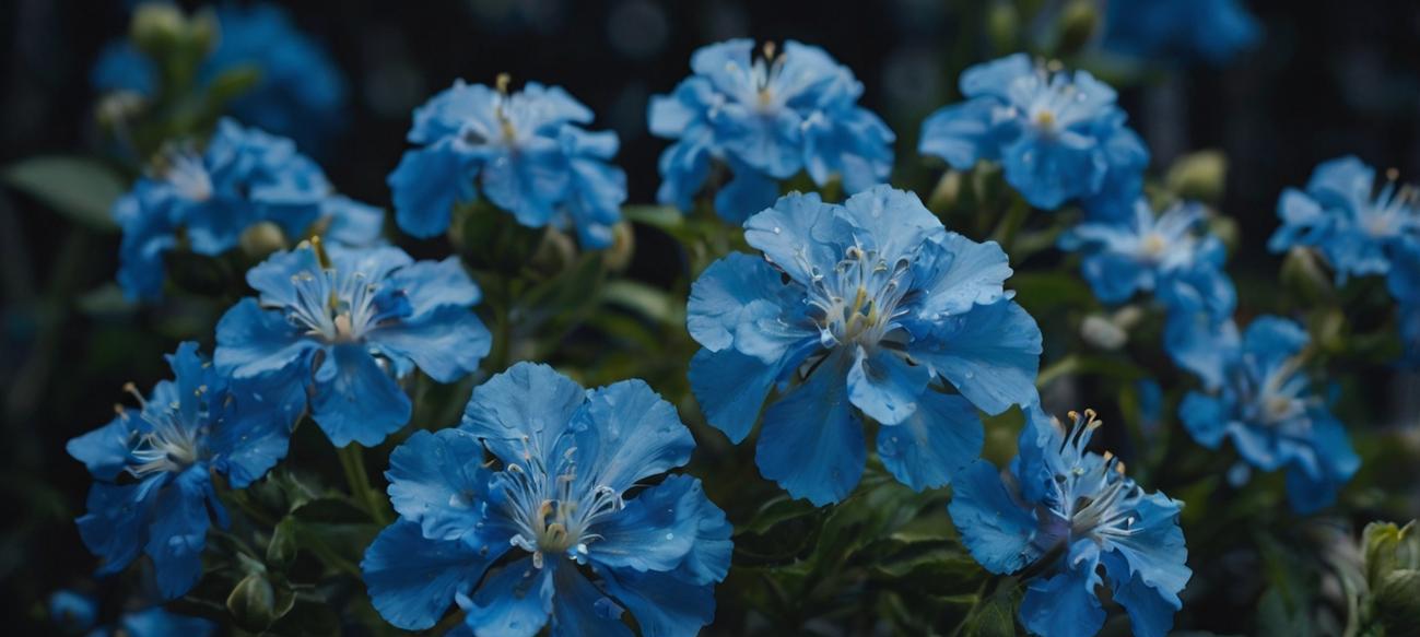 蓝色的花象征着什么？蓝色花卉的代表意义有哪些？