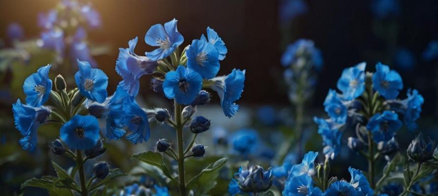 蓝色的花象征着什么？蓝色花卉的代表意义有哪些？