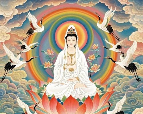 金色象征白衣菩萨的花代表什么含义？