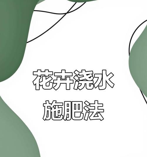 保存花的正确浇水方法是什么？