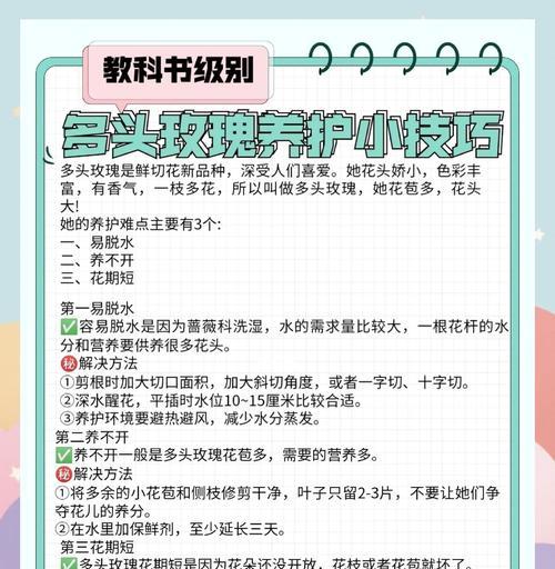玫瑰月季去刺后如何正确养护？