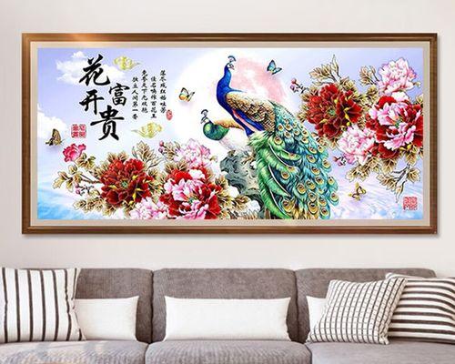 十字绣花开富贵代表什么？花开富贵的十字绣寓意是什么？
