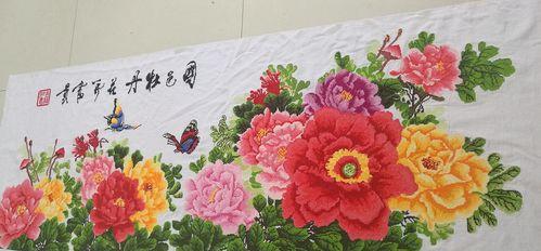 十字绣花开富贵代表什么？花开富贵的十字绣寓意是什么？