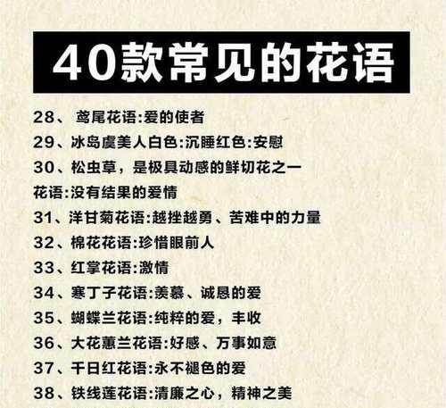 花名字大全中寓意美好的有哪些？如何挑选？
