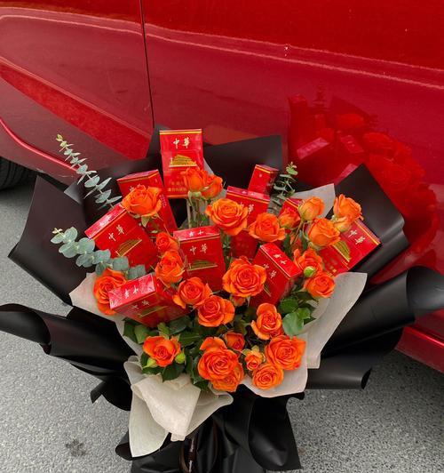 父亲节适合送什么口布花？