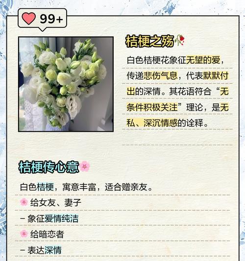 白色洋桔梗的花语（揭开白色洋桔梗花语的神秘面纱，白色洋桔梗，纯净的象征）