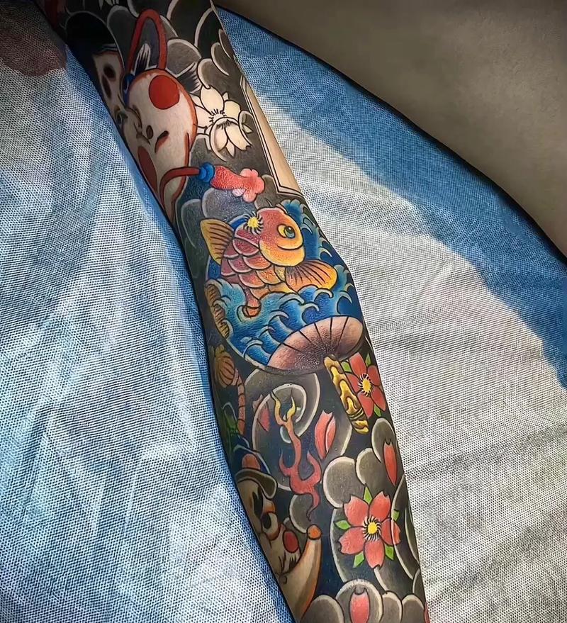 花臂老传统纹身的意义是什么？
