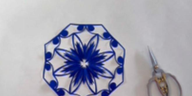蓝色团花代表什么？蓝色团花的象征意义是什么？