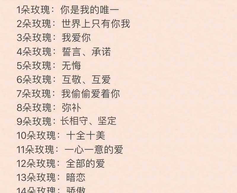 哪些花材代表爱情的意义？