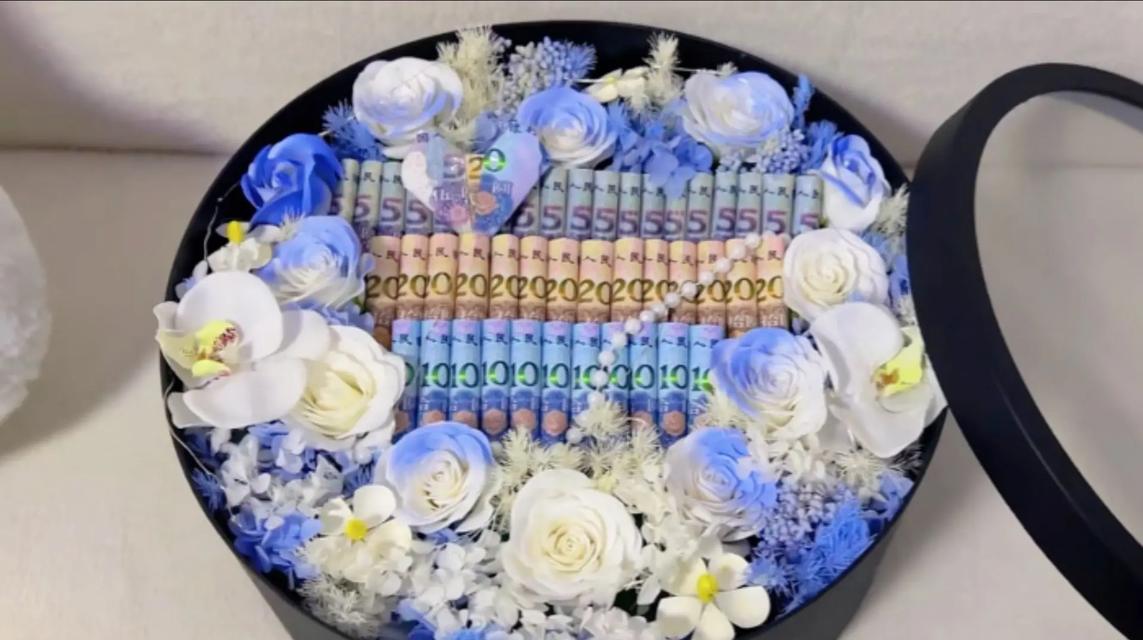 蓝色花作为礼物盒的寓意是什么？蓝色花礼物盒的含义有哪些？