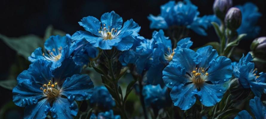 蓝色的花象征着什么？蓝色的花的寓意是什么？