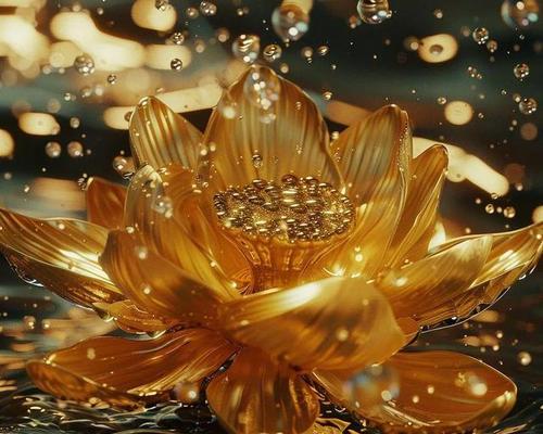 金色莲花是什么意义的花？它象征着什么？