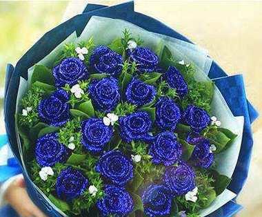 蓝色玫瑰花颜色代表什么？蓝色玫瑰花的特殊含义是什么？