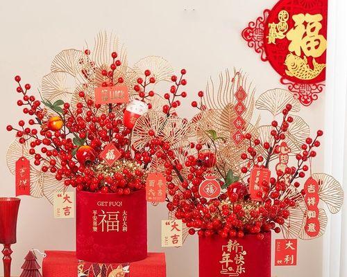 红色花摆件的寓意是什么？适合放在哪里？