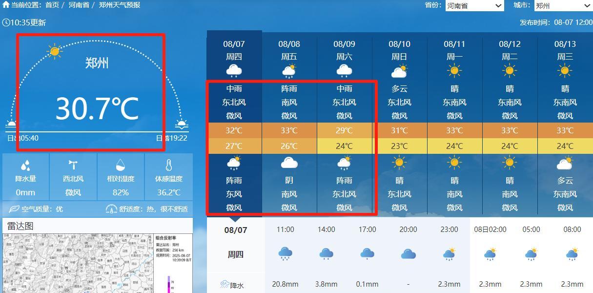 最新天气：立秋节气，北方地区降雨还将持续，主要分布如下地区！